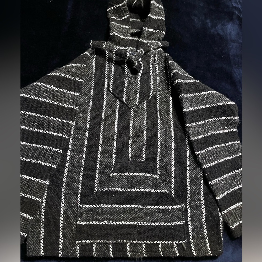 Black and white hoodie Jacket